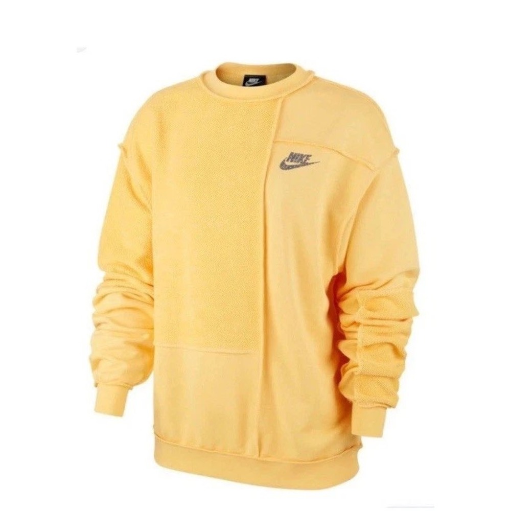 Nike Sportswear Deconstructed Patchwork Sweatshir… - image 3